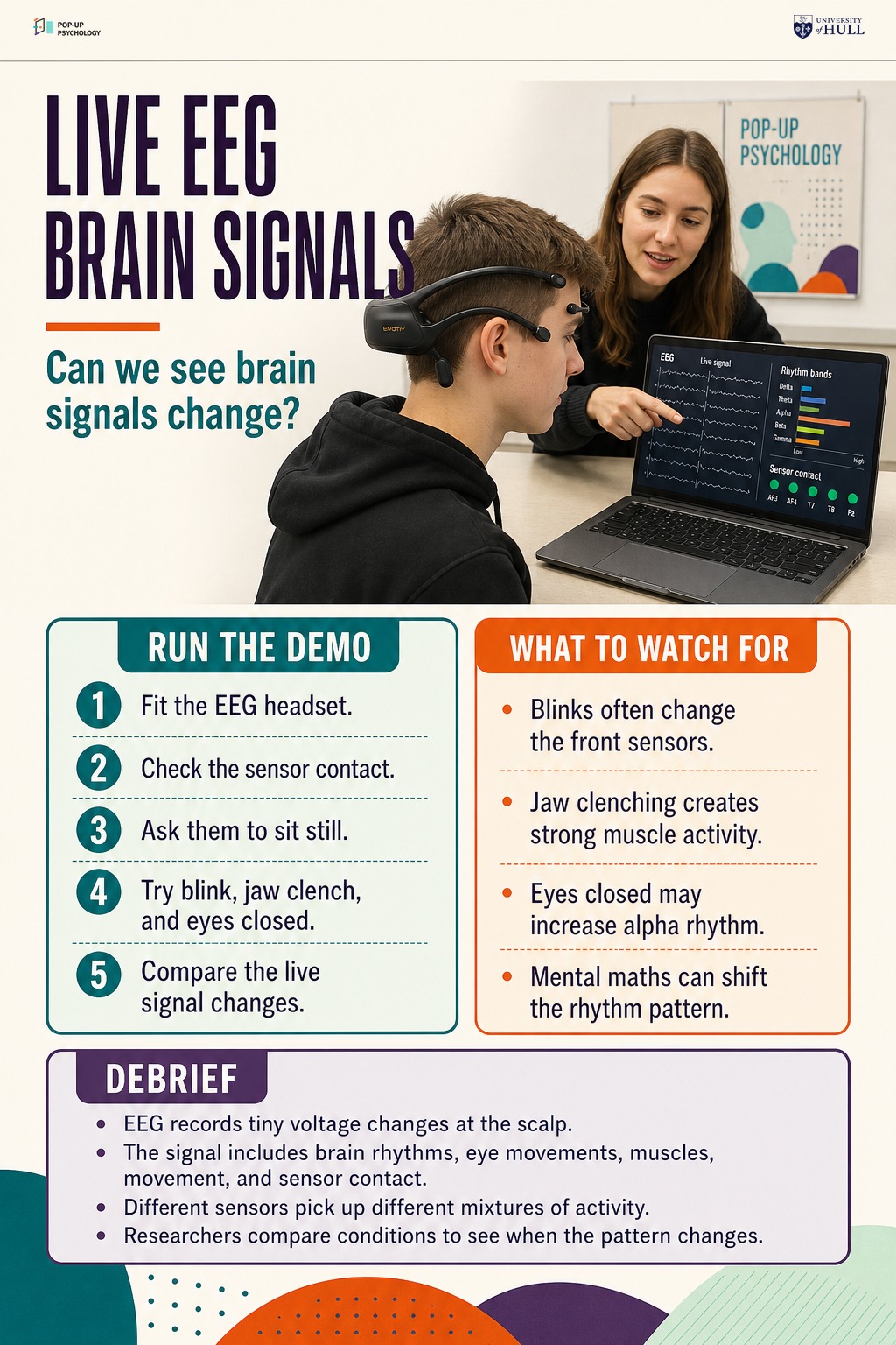 Live EEG Brain Signals activity guide